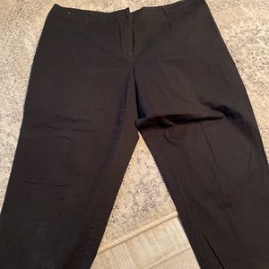 Women’s size 24 black slacks